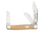 German Eye Stockman Folding Knife,Clip/Spey/Sheepsfoot Blade, Yellow Celluloid Handle GE425Y