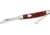 German Eye Two Blade Congress Folding Knife,Sheepsfoot/Coping Blade, Red Jigged Bone Handle GE54