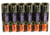 GG&amp;G Battery Caddy AAA,Pack of 6,Green GGG-1482