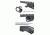 GG&amp;G Benelli Nova/ Supernova Sling and Flashlight Combo Mount, Black GGG-1691