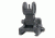 GG&amp;G Top Mounted Deployable Front Sight, Black, GGG-1033