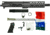 Ghost Firearms Upper Receiver, Pistol Lower Parts Kit, .300 Blackout, 7.5in, Pistol , Moly Barrel, 1-8 Twist, 7in M-LOK Free Float Hand Guard, A2 Flash Hider, Tungsten Gray, GF75E7GFR300TG-KIT
