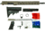 Ghost Firearms Upper Receiver, Rifle Lower Parts Kit, .300 Blackout, 16in, Pistol , 4150  Moly Steel Barrel, 1-8 Twist, 14in M-LOK Free Float Hand Guard, A2 Flash Hider, FDE, GF16E14GFR300FDE-KIT