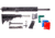 Ghost Firearms Complete Upper Receiver, Rifle Lower Parts Kit, 9mm, 16 inch, Carbine Length, 4150 Chrome Moly Steel Barrel, 1-10 Twist, 11 inch M-LOK Rail, A2 Flash Hider, Black, GF16V11GFR9MM-KIT