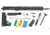 Ghost Firearms Upper Receiver, Rifle Lower Parts Kit, 9mm 9x19 Para, 16in, Carbine , Light HBAR Barrel, 1-10 Twist, 14in M-LOK Free Float Hand Guard, A2 Muzzle Device, Black, GF16E14GFR9MMBLK-KIT