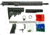 Ghost Firearms Upper Receiver, Rifle Lower Parts Kit, 9mm 9x19 Para, 16in, Carbine , Light HBAR Barrel, 1-10 Twist, 14in M-LOK Freefloat Handguard, A2 Muzzle Device, Gray, GF16E14GFR9MMTG-KIT