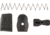 Ghost Inc Moab Mag Extension for Glock 43, Plus 2 Rounds, Black, GHOG43PLUS2