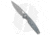 GiantMouse Vox/Anso ACE REO Folding Knife, 3.31in, CPM MagnaCut, Drop Point Blade, Micarta, Blue Handle, Blue/Gray, 8.00 inch, BHQ-180282