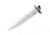 Gil Hibben Tundra Toothpick Fixed Blade Knife, 9.38in, Satin 420HC Stainless Blade, Black/Orange Micarta Handle, GH5122