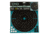 Girls With Guns Gwg Splash Self-Adhesive Paper Bullseye Target, Teal/Black, 12X12, 15279