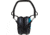 Girls With Guns Shield Low-Profile Electronic Earmuffs, 24 dB NRR, ANSI S3.19 &amp; CE EN352-1 Hearing Protection Rated, Gray/Teal/Black, One Size, 2348