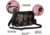 Girls With Guns Tomboy Clutch Purse, Lockable Concealed Carry, Ambidextrous, Camo, 10 in x 6.5 in x 2 in, 90-90
