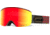 Giro Axis Goggles, Vivid Ember Lens, Dark Red Sierra, 7094233