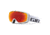 Giro Basis Goggle-White Wordmark-Amber Scarlet