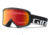 Giro Focus Goggle-Black Wordmark-Amber Scarlet