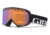 Giro Focus Goggle-Black Wordmark-Persimmon Boost