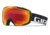 Giro Onset Goggle-Black Wordmark-Amber Scarlet