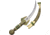Gladius Arab Dagger, 13.5in Overall, 7.5in Satin Stainless Curved Blade, Antique Bronze Metal Alloy Handle, 505