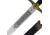 Gladius Christopher Columbus Sword, 40.25in Overall, 32in Satin Stainless Blade, Cord Wrapped Handle, 3111V