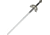 Gladius Crusader Sword Brass