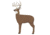 GlenDel Pre-Rut Buck Target, Brown, 73000