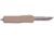 GLFA Smooth Spring Assisted OTF Knife, Smooth Blade, Flat Dark Earth, 8", GL-KMD-SMT FDE