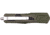GLFA Spring Assisted OTF Knife, Serrated Blade, Green and Black, 8", GL-KMD-SRT P-GRN