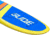 Glide Retro Inflatable Paddle Board, Blue/Yellow, 10ft 6 X 33in X 6in, o2-RET-BL