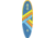 Glide Retro Inflatable Paddle Board, Blue/Yellow, 10ft 6 X 33in X 6in, o2-RET-BL