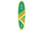 Glide Retro Inflatable Paddle Board, Green/Yellow, 10ft 6 X 33in X 6in, o2-RET-GR