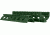 Global Military Gear AR15/M4 Aluminum Quad Rail - OD Green GM-QR1-OD