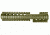 Global Military Gear AR15 Quad Rail w/ Forward Extension-Tan GM-QRE1-T