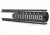 Global Military Gear Gm Qr1l Ar15 Quad Rail With Two Protruding Rails