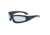Global Vision Gloss Shooting Glasses, Black Frame with Foam Padding, Clear Lens 4002622