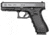 Glock 37 Gen4 Pistol, .45 GAP, 4.49in barrel, polymer frame, integrated polymer grip, recoil operated semi-automatic, fixed, white dot front, white square U rear, 10 round magazine, G37 Gen4-FRRMPG