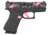 Glock 43X MOS Pistol, 9mm Luger, 3.41 in barrel, Black w/Pink Accents, 10 Round Magazine, PX4350204FRMOSMM-FRRMPG