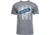 Glock Blue Line T-Shirt - Men's, Gray, Medium, AP96206
