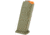 Glock G19/26 Gen5 9mm Luger 15 Round Factory Pistol Magazine, OD Green, 1 Pack, 47460