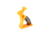 Glock New York 2 Trigger Spring, Orange, GLSP07412