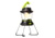 Goal Zero Lighthouse 600 1x Lithium-Ion Reachargeable LED Lantern, 600 Lumens, Black/Yellow, 32010