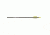 Gold Tip Fiberglass Arrows, Black 6 pk. FIBA256