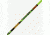Gold Tip Team Primos, Green, 300 2 inch Raptor Vanes, 1/2dz, TPGR300A26
