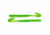 Googan Squad Blazin Worm, 6in, Chartreuse Pepper Green Fleck, GBW-CPG