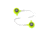 Googan Squad Crappie Jig Underspin, Googan Green, 1/8oz, GCJU-18-GG