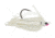 Googan Squad Grass Hero Skirtied Jig, 3/8 oz, 4/0 Hook, White, 10-20-GGS-10004R