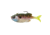 Googan Squad Guppy Swimbait, 3.8in, 1/4 oz, Ghost Gill, GBG-3814-GHG