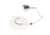 Googan Squad Micro Zinger Spinnerbait, 1/8 oz, White, 10-15-GGS-10000AD