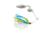 Googan Squad Mini Zinger Spinnerbait, 1/4 oz, Sexy Shad, 10-15-GGS-10000N
