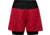 GOREWEAR CONCURVE 3 2in1 Running Shorts Womens in Utility Red/Black Medium Regular fit 18FDFDF7, 101013-DA99-M