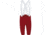 GOREWEAR Distance Bib Cycling Shorts+ Tights 2.0 Mens in Utility Red Medium Form fit Moisture Wicking 2656FE06, 100944-DA00-L
